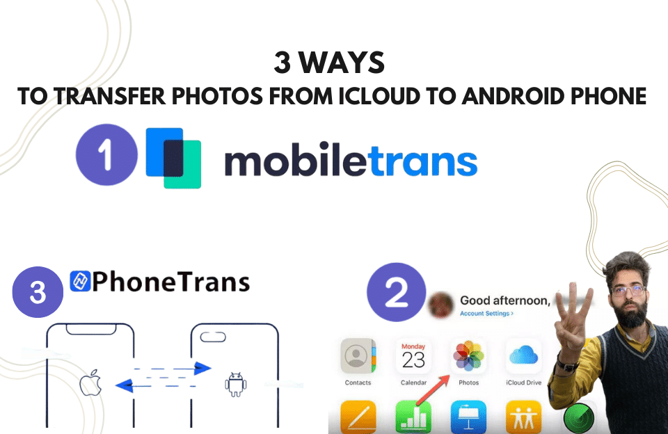 Transferring Photos from iCloud to Android - 3 Effective Methods